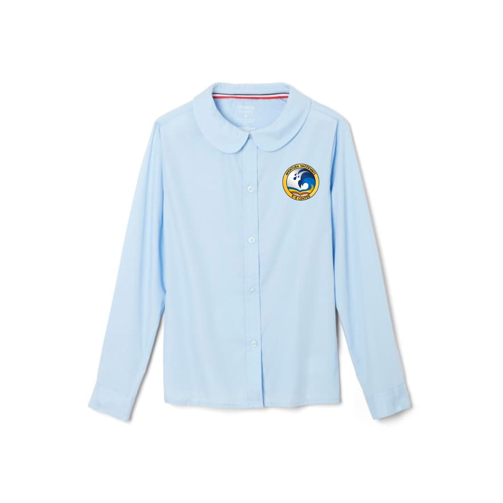 peter pan polo long sleeve
