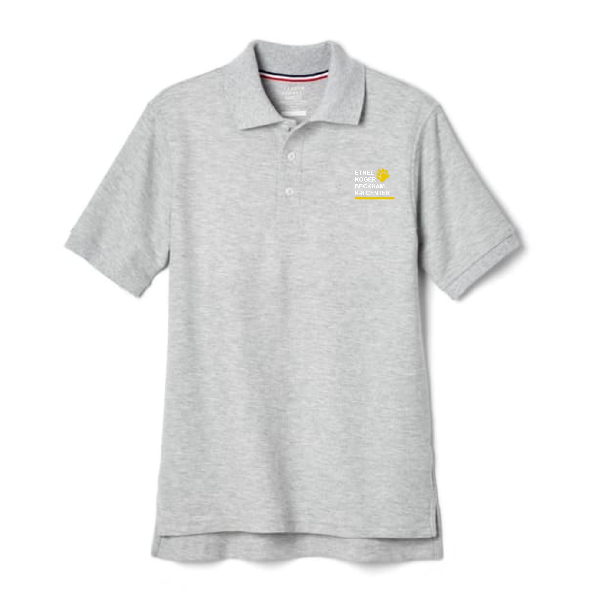 EKBK8 6TH-8TH Unisex Polo gray