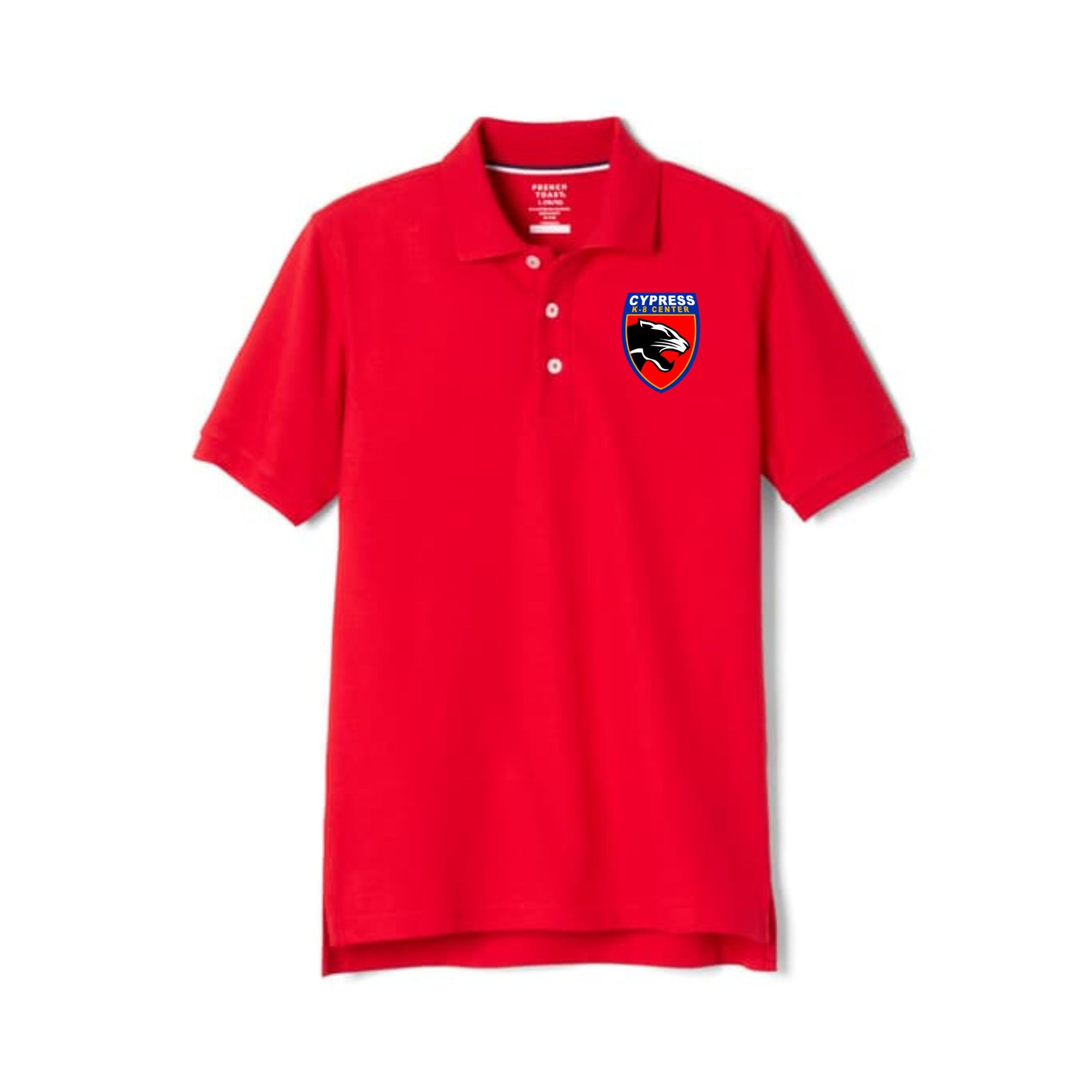 cypress k8 6th 8th unisex polo red