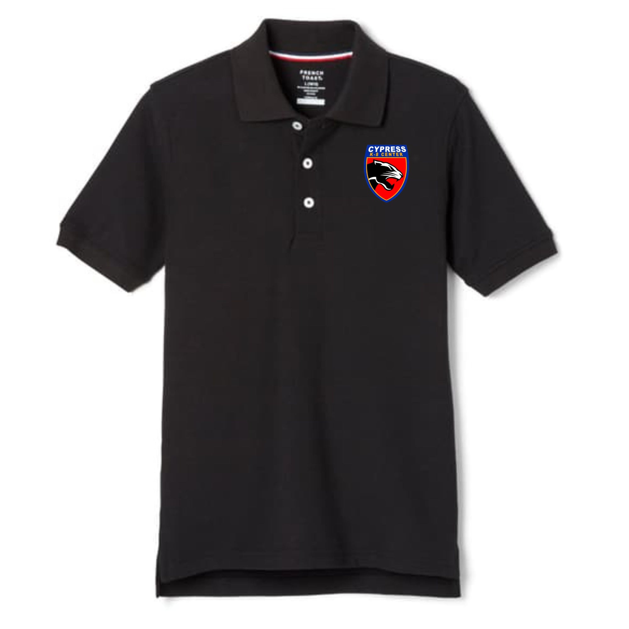 Cypress K8 6TH-8TH Unisex Polo Black