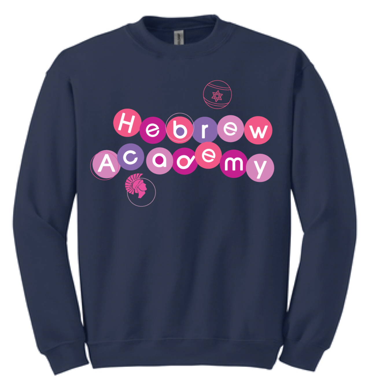 Hebrew Academy Bubble Crew Neck